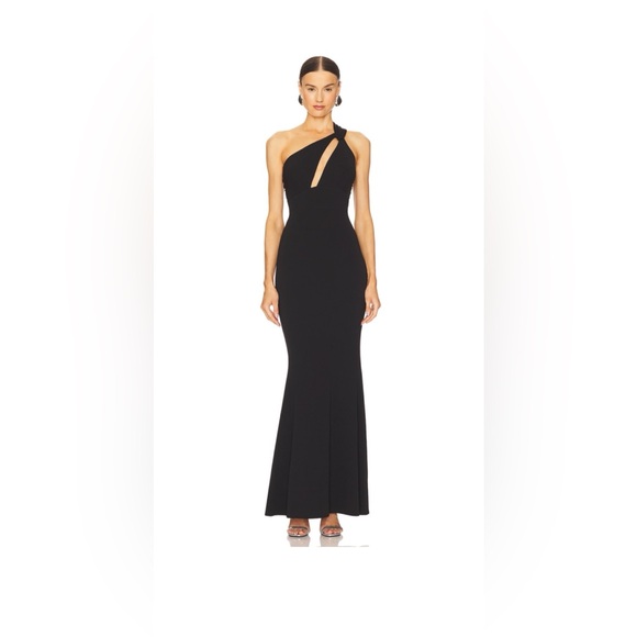 Katie May Dresses & Skirts - Revolve - Katie May Elegant Black Evening Gown